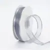 Cinta de Malla Dexin al por Mayor de 2.5 CM de Ancho para Accesorios del Cabello Material de Bricolaje Cinta de Hilo de Nieve Decorativa Ramo de Cinta de Gasa