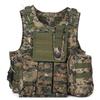 Chaleco táctico de doce colores chaleco de alambre de acero camuflaje multifuncional anfibio para exteriores venta directa de fábrica