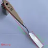 Raspador de pintura a óleo pigmentado de aço inoxidável, cabeça plana, cabeça pontiaguda, pigmento para belas artes, tom adequado, cabeça de corte, agitação, textura de madeira, pintura
