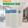 Panel de lana mineral con recubrimiento dorado-verde, absorbente de sonido, ignífugo, a prueba de humedad, panel acústico para techo industrial 600*1200