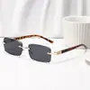 Gafas de Sol Metálicas Sin Marco de Moda para Hombre 2026 para Pesca y Conducir, Gafas de Sol de Moda Estilo Callejero