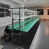 Mesa de Montagem com Correia Transportadora para Linha de Produção de Oficina de Fábrica com Suporte de Iluminação Equipamento Personalizável Correia Transportadora