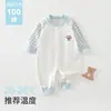 Body Ursinho de Aniversário Estilo Quatro Estações Roupas de Bebê Proteção para a Barriga do Bebê Recém-nascido Algodão Puro Roupas Pós-parto Macacão