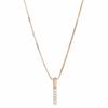 Collar Largo Geométrico de Plata 925, Cadena para Clavícula Estilo Coreano para Mujer, Simple Estudiante Nicho Lujo Ligero Venta al por Mayor Transfronteriza