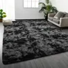Venta al por mayor transfronteriza de mantas suaves de felpa de seda de color sólido teñidas en degradado para sofás, mantas refrescantes para dormitorios, mantas de mesita de noche y alfombras de sala de estar de cuerpo entero.