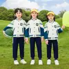 Uniformes Escolares Primarios, Trajes de Primavera y Otoño, Uniformes de Otoño e Invierno para Jardín de Infancia, Uniformes de Clase para Niños, Uniformes de Manga Corta de Verano para Maestros, Compra Grupal