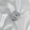 Pendientes de Plata de Ley S925 con Aguja de Plata S999 y Perla Swarovski para Mujer, Clips para Orejas con Perla Grande, Nuevos Pendientes Populares 2026