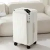 Mala de Viagem Expansível de Cinco Rodas com Abertura Lateral de Grande Capacidade para Homens e Mulheres, Mala de Rodinhas para Bagagem Despachada com Cadeado de Combinação, Mala de Viagem 28 polegadas