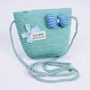 Múltiples Modelos de Lindas Mini Bolsas de Paja Tejida para Niños, Nuevas Bolsas de Paja 2026 para Niñas, Mochilas Cruzadas para Bebés