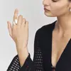 Anillo Abierto Irregular Hecho a Mano con Alambre para Mujer, Diseño de Nicho con un Toque de Alta Gama, Lujo Ligero, Anillo Exquisito y Versátil para Mujer