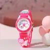 Comercio exterior popular reloj casual para chica dibujos animados moda reloj para mujer simple correa de silicona gota reloj de cuarzo al por mayor