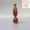 Masajeador de Cuerno de Sándalo Verde Flor de Loto para Puntos de Acupuntura Ocular, Masaje Facial Especial para Despejar Meridianos, Palo Morado de Sándalo para Estirar Tendones