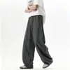 Nuevos Pantalones Deportivos Casuales Simples Holgados de Talla Grande para Hombre Verano 2026, Pantalones Largos Deportivos Rectos con Caída Estilo Americano para Hombre