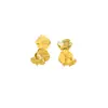 Brincos de Prata 925 de Alta Qualidade para Mulheres, Modelo Novo Versátil e da Moda Estilo Ins, Brincos com Relevo Tridimensional, Flor Borboleta de Nicho