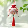 Saquinho de Perfume do Festival do Barco-Dragão, Bolsa de Paz e Bênçãos, Enfeite para Pendurar no Carro, Saquinho com Aroma de Frutas, Artemísia, Presente Cultural e Criativo Estilo Chinês, Bolsa Pequena Portátil para Presente