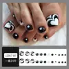 Fábrica de arte para uñas venta caliente uña del pie personalizada uña uña uña uña parche para uñas ultra-delgado desmontable portátil uñas postizas