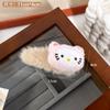 Bonito gatinho criativo grampo de cabelo doce menina de volta cabeça updo anel de cabelo lavagem facial maquiagem headband especial outono e inverno