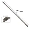 1~4mm Cable de Acero con Cerradura Organizador de Línea Vertical Doble Agujero Clip de Fijación Ajustable Hebilla Cilindro Hexagonal Tendedero Tarjeta Organizador de Línea