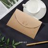 Sobre en Forma de Corazón con Hebilla, Carta de Invitación Creativa para Negocios, Amazon Transfronterizo, Puede ser Estampado en Caliente con Logotipo, Venta al por Mayor de Fábrica