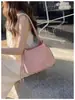 Bolsa de ombro única de cor sólida com padrão de lichia, nova, versátil para o verão, para mulheres, bolsa transversal casual personalizada de alta qualidade e estilosa