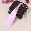 10 cm Sacher Borla DIY Hand-Woven Mobile Phone Bolsa Pendurado Orelha Antigo Ventilador Hanfu Imprensa Lapela Pendurada Orelha Decoração