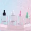 Botella de Vidrio Transparente para Aceite Esencial de 5ml 10ml 50ml al por Mayor Personalizado Sub-Botella para Cosméticos de Aromaterapia