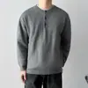 Sudadera con Capucha para Hombre Textura Holgada Otoño Invierno Cómoda Manga Larga Suéter Temperamento Fresco Simple