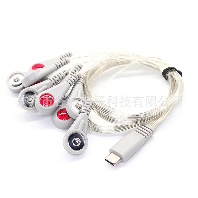 电极扣导联线