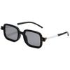 Nuevas gafas de sol cuadradas artísticas retro de tiro callejero transfronterizo de moda europea y americana, gafas de sol antiazules INS modernas transfronterizas