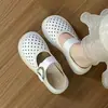 Meias-sapatilhas de Verão Femininas, Novo Estilo, Bico Aberto, Malha Respirável, de Calçar, Sola Grossa, com Fivela, Mary Jane 2026