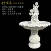 Decoración de patio estilo europeo, fuente de agua corriente, estanque de deseos para bodas, estanque de peces en terraza de jardín de villa, adornos para jardín exterior