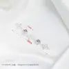 Cadena de Trébol de Cuatro Hojas con Circonita Chapada en Oro de 14K Pulsera de Cristal Hecha a Mano DIY Accesorios de Joyería de Estrella de Seis Puntas Cadena Media
