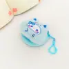 Nuevo Lindo Colgante Llavero Mini Kt Decoración Mochila Estudiante Caricatura Felpa Billetera para Monedas Bolsa de Almacenamiento para Auriculares
