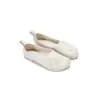 Novedades de Primavera [En Stock] Zapatos Planos Estilo Birkenstock Vintage con Adorno de Ganchillo, sin Cordones, Punta Redonda