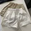 Guangzhou Ruiyi Estilo Coreano Encaje Hueco Diseño Pantalones Cortos Casuales Mujer 2026 Delgados para el Trabajo Sueltos Adelgazantes Pierna Ancha