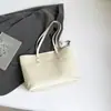Bolso de Hombro de Gran Capacidad de Moda Transfronterizo para Mujer 2025 Nuevo Estilo Texturizado de Verano para Compras, Clases y Viajes Diarios Bolso Tote