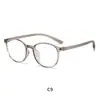 Gafas Adelgazantes Estilo Coreano Suave, Gafas Anti Luz Azul Sin Graduación, Monturas de Gafas Ultra Ligeras Versátiles para el Día a Día, En Stock de Fábrica