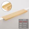 Manija de Cajón, Manija Invisible para Puerta de Gabinete Sin Perforaciones, Manija Oculta para Cajón Moderna y Simple, Manija Empotrada para Gabinete
