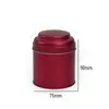 Latas de Hojalata para Té al por Mayor del Fabricante 50g Té Verde Té de Flores Té Negro Caja de Hojalata con Tapa Lata de Empaque