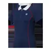 Camiseta Base Feminina de Verão Premium com Gola Polo de Manga Curta, Amiga da Pele, Alta Elasticidade, Corte Slim, Toque Fresco, Respirável