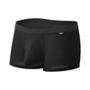 Calzoncillos Bóxer para Hombre con Bolsillo Ampliado acanalado U-Convexo Trompa de Elefante Absorbente de Sudor Transpirable Dropshipping Transfronterizo de Cintura Media