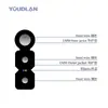 Cable de Fibra Óptica Reforzado para Exteriores Gjyxch-2 Núcleos Cable de Fibra Óptica de Grado Telecomunicaciones, Bajo Humo, Libre de Halógenos, Fuerte Resistencia UV