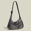 Bolsa Grande para o Dia a Dia 2026 Nova Bolsa de Ombro Casual Bolsa Tote de Nylon Bolsa Transversal Esportiva Impermeável para Homens e Mulheres
