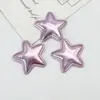 Estrella de Cinco Puntas Brillante de PU de 2.5 cm DIY para Niños Pasadores Hechos a Mano Accesorios Decorativos para Tocados Ropa Sombreros Zapatos Calcetines