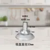 Ventosa Transparente de Vacío con Rosca y Varilla Roscada, Ventosa Antideslizante para Mesa de Centro de Cristal, Ventosa para Mesa de Ratán