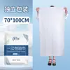 Toalla de baño desechable gruesa y ampliada de 80x160 cm, empaquetada individualmente, para uso en hoteles, casas de huéspedes y viajes