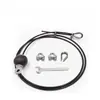 Cabo de Polia Alta com Conector Bird Dog Fitness Cabo de Aço Conector de Cabo de Aço para Máquina Smith Polia Máquina de Remo DIY
