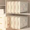 Caja de Almacenamiento de Ropa Transpirable de Malla, Caja de Almacenamiento Estacional Visible Portátil para Colchas, Ropa y Juguetes, Al por Mayor