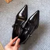 Zapatos Chuyuji estilo francés para ir al trabajo con tacón grueso Mary Jane 2026 Punta cuadrada Correa de tacón medio bajo Zapatos retro para mujer