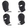 Máscara Facial Completa Erótica Sm con Boca Abierta, Máscara de Esclavo para Hombre y Mujer, Cubrecabezas con Venda en los Ojos, Máscara Facial, Burlas, Humillación, Herramienta Sexual de Entrenamiento